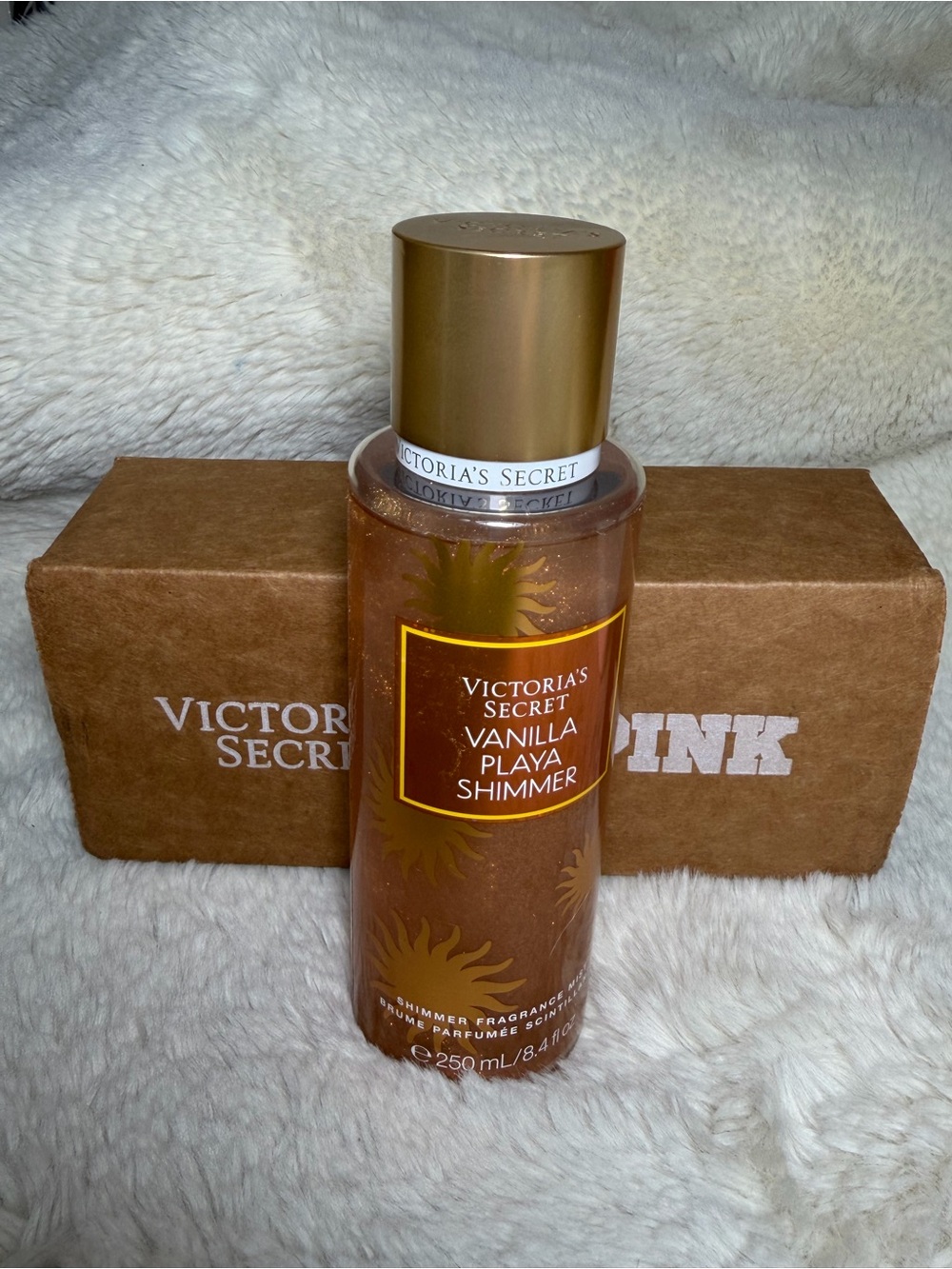 Victoria's Secret Vanilla Playa Shimmer Body Mist - Bronze 250ml